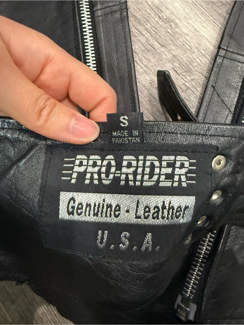 Pro Rider Genuine Leather Chaps - Picture 11 of 16